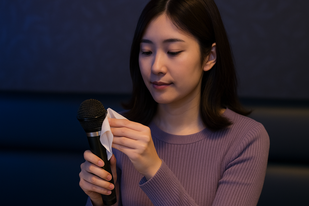 喉ケアとマイク衛生管理で長時間でも快適