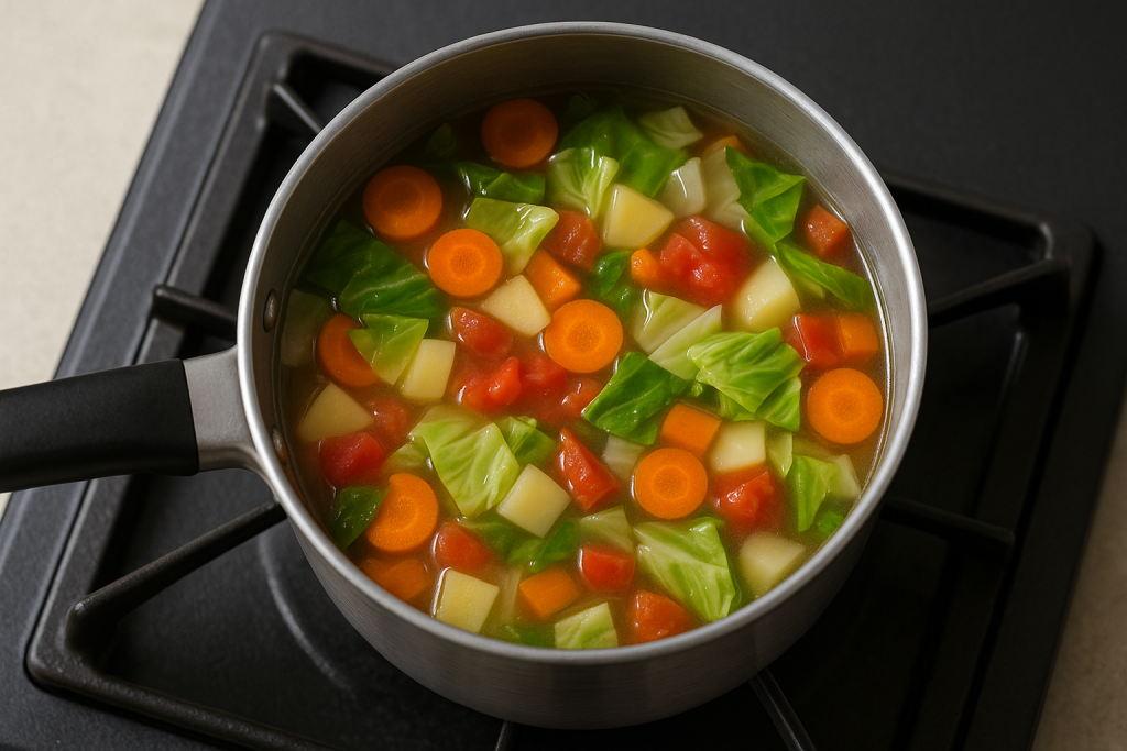 鍋やスープで野菜を一度に摂取するコツ