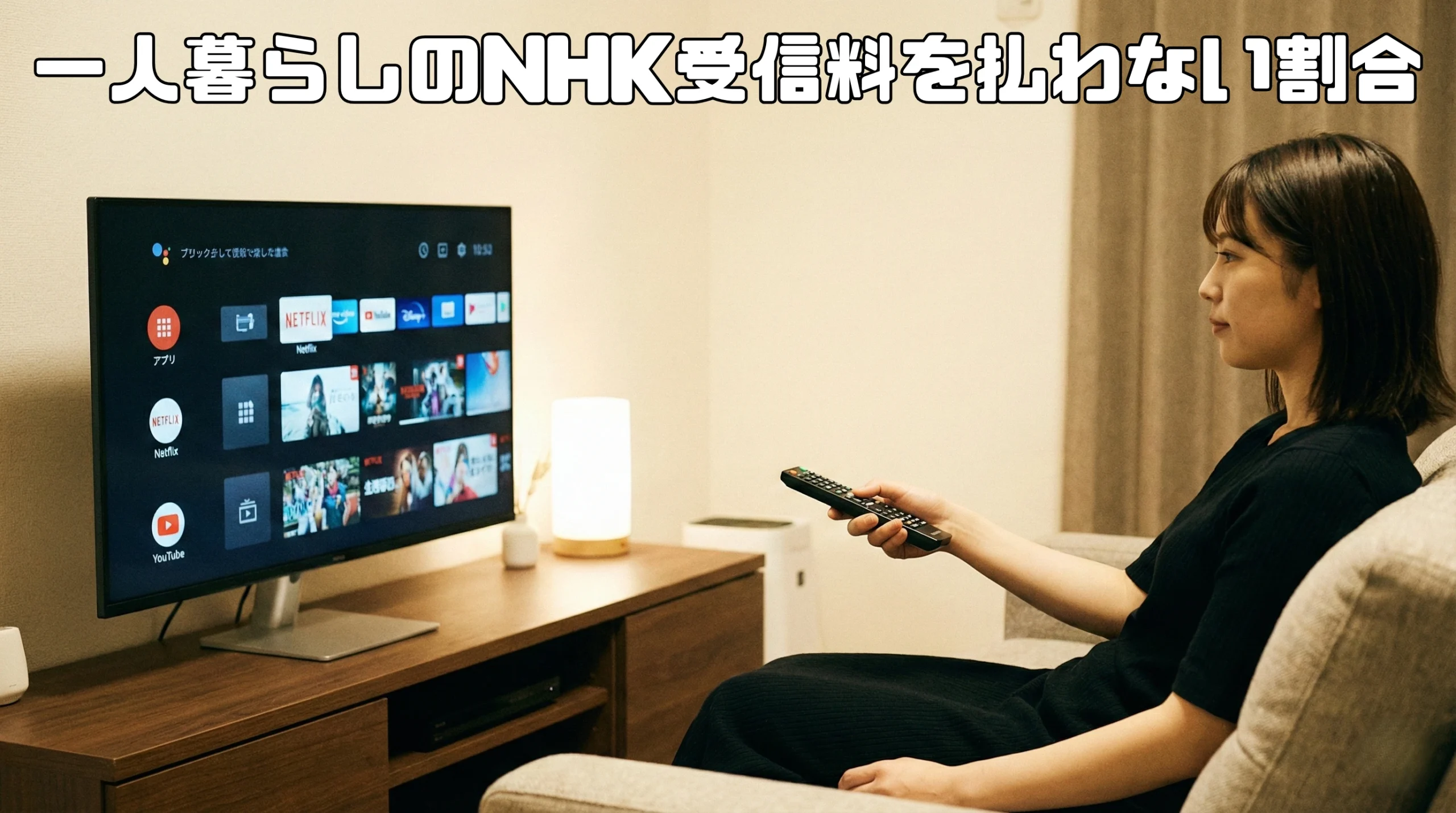 一人暮らしのNHK受信料、払わない割合と対策いろいろ